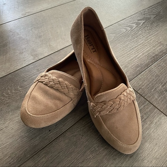 born leather slip on flats - Picture 1 of 6